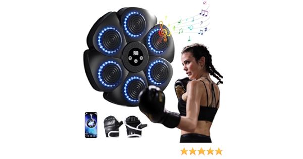 🥊 Máquina de Boxe Inteligente YK-003 + Luva Preta