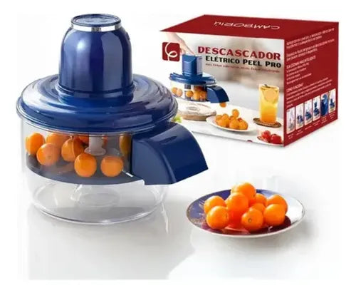 🍎 Descascador Automático Elétrico de Frutas e Legumes