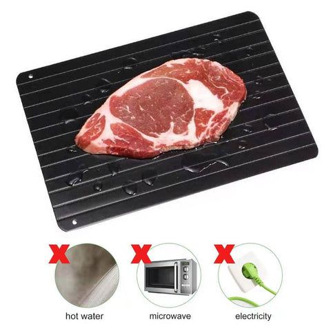 ❄️ Placa Mágica para Descongelar Alimentos