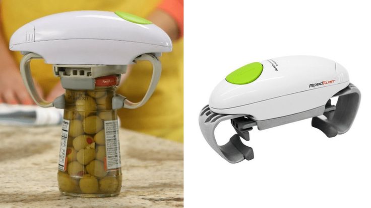🔓 Abridor Elétrico Automático de Potes – Abra Qualquer Tampa Sem Esforço
