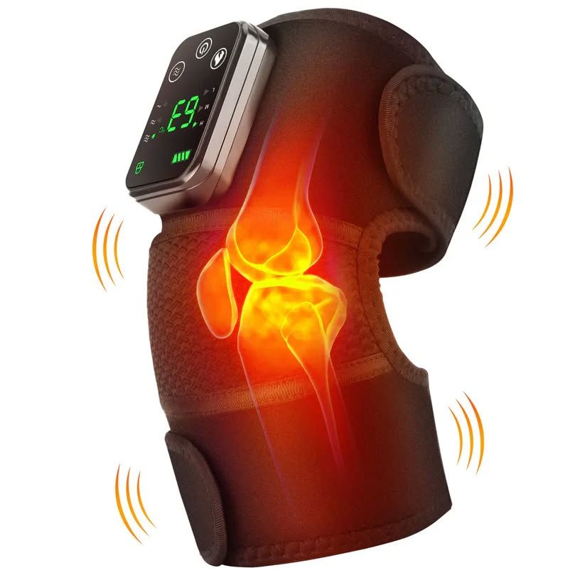 ♨️ Massageador de Joelho com Aquecimento Térmico